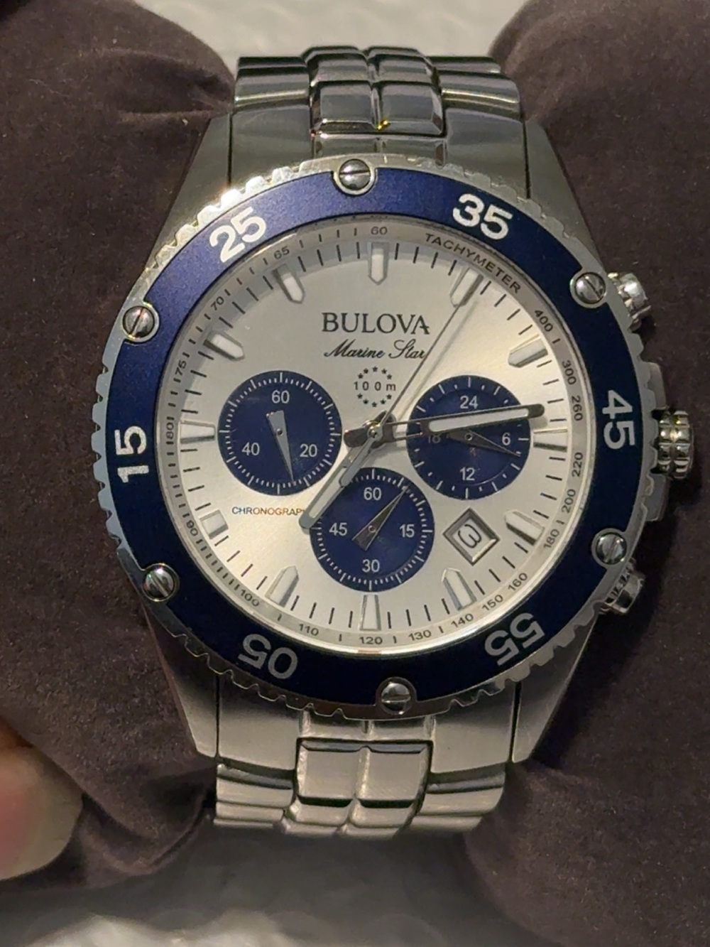 Bulova marine star chronograph 98B423